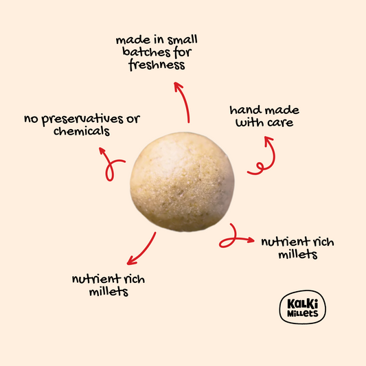 Foxtail Millet Nutri Laddu – 5 Pieces (125g)