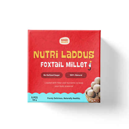 Foxtail Millet Nutri Laddu – 5 Pieces (125g)