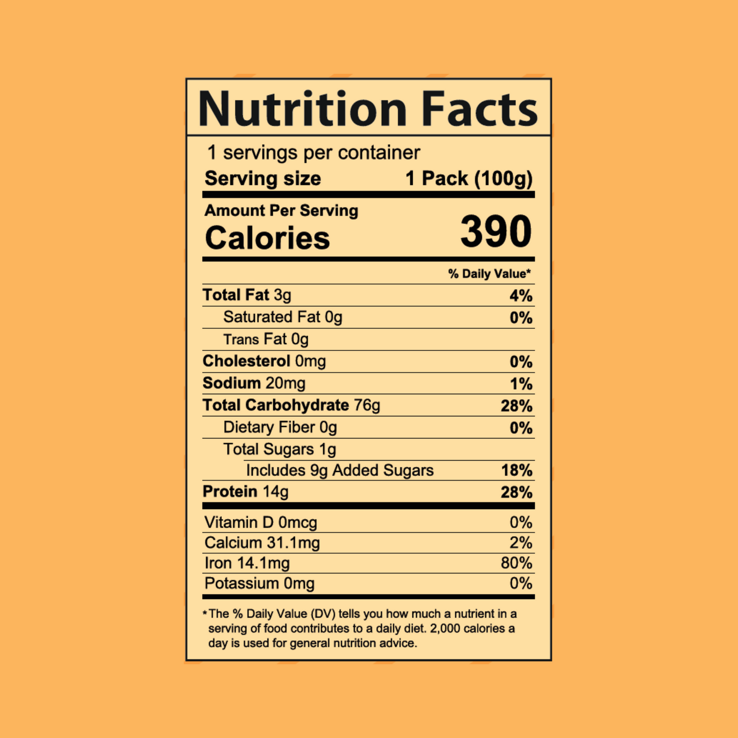 Ragi Rush Drink – Chocolate Flavor (100g)