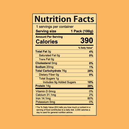 Ragi Rush Drink – Chocolate Flavor (100g)