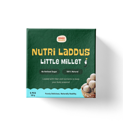 Little Millet Nutri Laddus – 5 Pieces (125g)