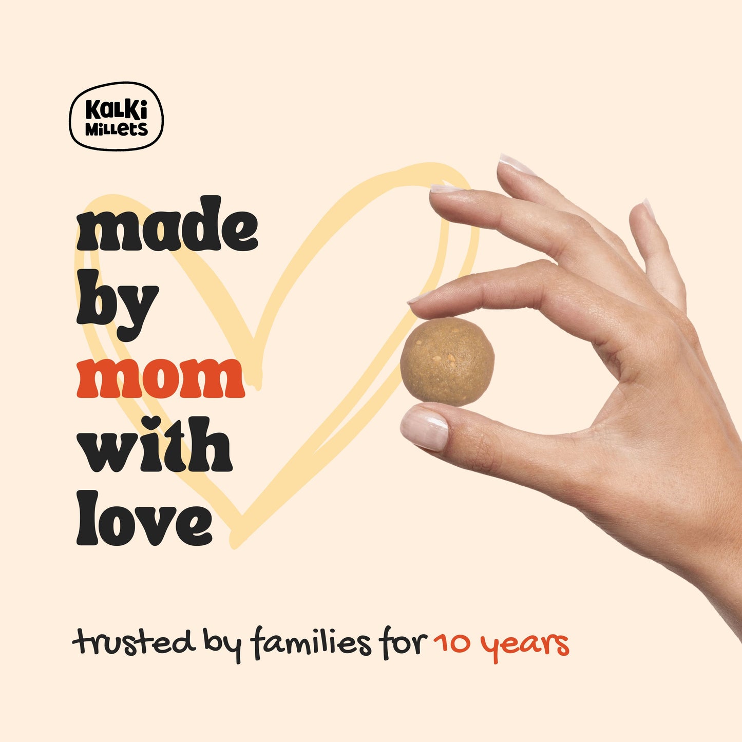 Foxtail Millet Nutri Laddu – 5 Pieces (125g)