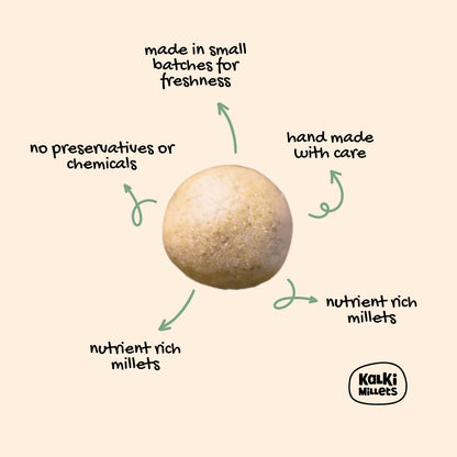 Multi Millet Nutri Laddus – 5 Pieces (125g)