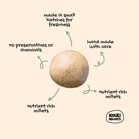 Multi Millet Nutri Laddus – 5 Pieces (125g)