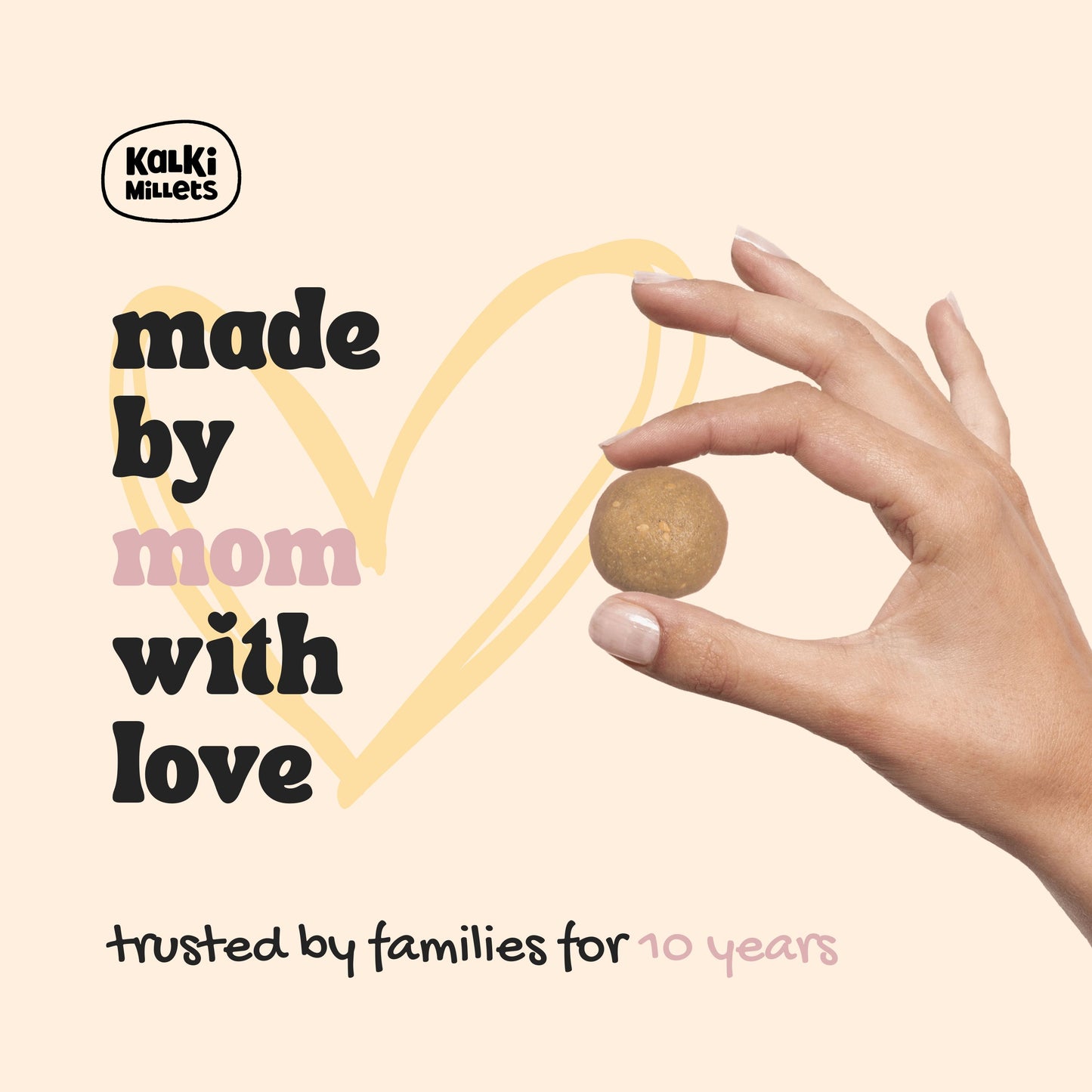 Pearl Millet Nutri Laddus – 5 Pieces (125g)