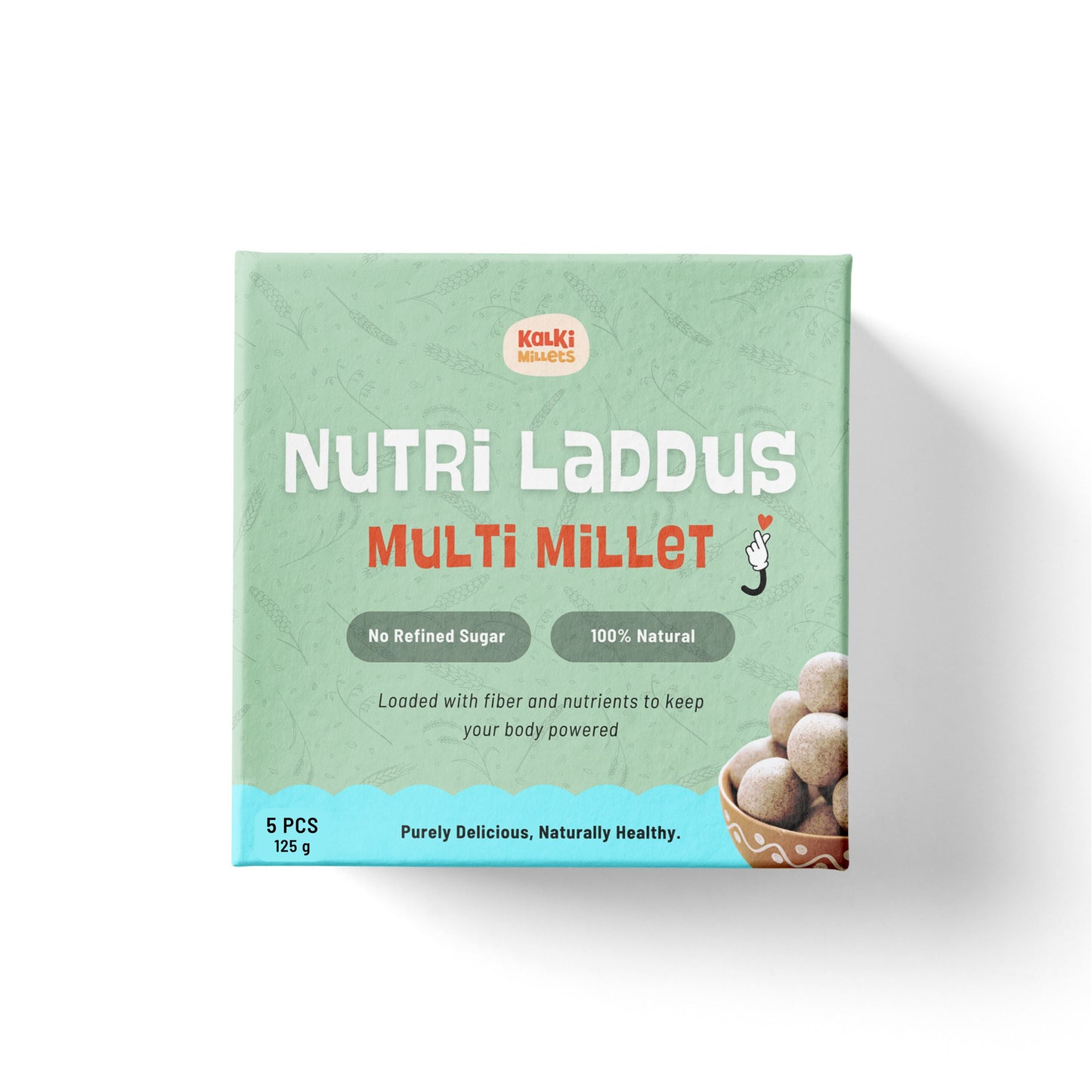 Multi Millet Nutri Laddus – 5 Pieces (125g)