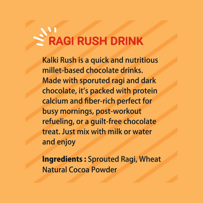 Ragi Rush Drink – Chocolate Flavor (100g)