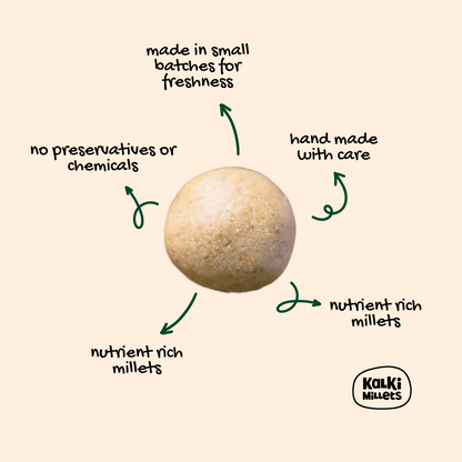 Little Millet Nutri Laddus – 5 Pieces (125g)