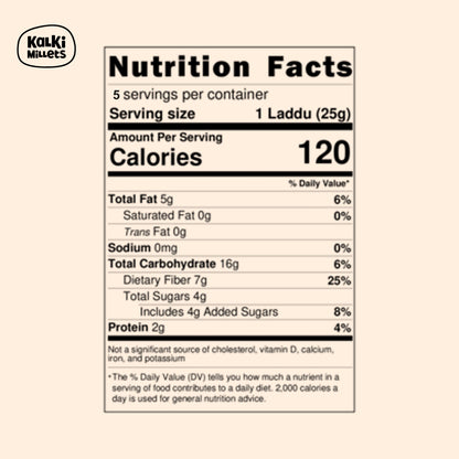 Barnyard Millet Nutri Laddus – 5 Pieces (125g)